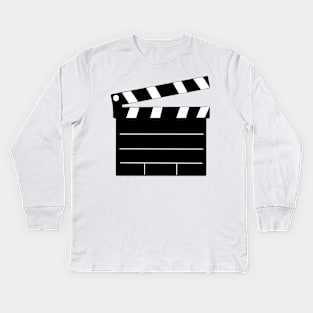 Clapperboard Kids Long Sleeve T-Shirt